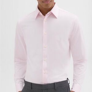 Theory Pink Dress Shirt